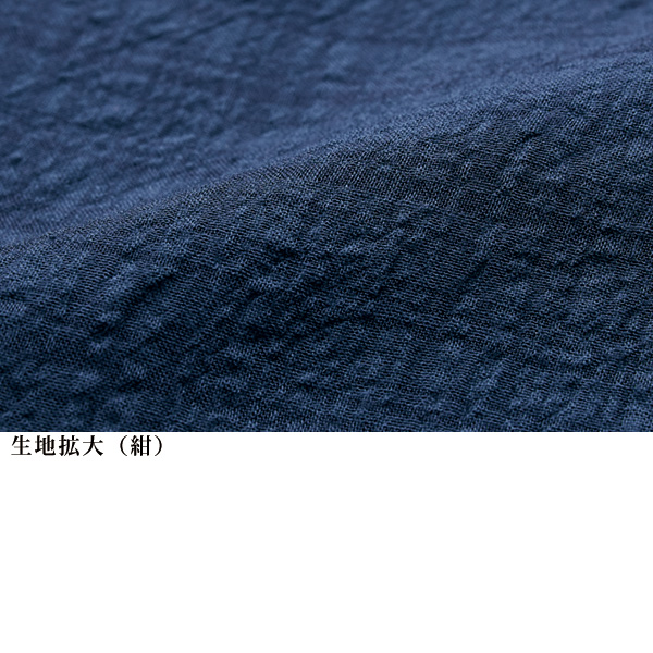 綿混リップルチェックジャカードワンピース