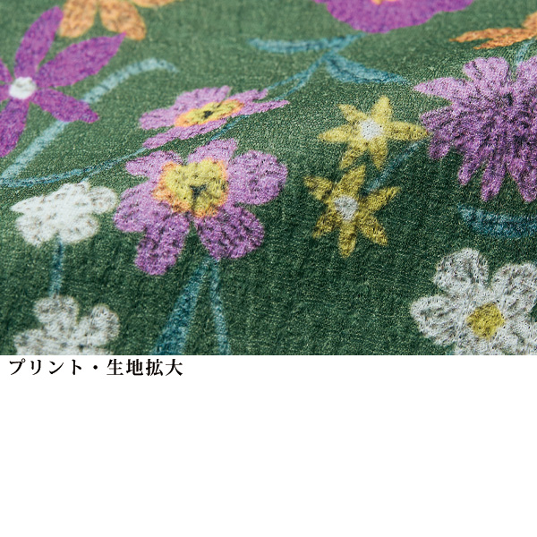 フラワー柄プリントプルオーバー