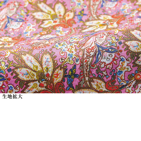 小花プリントブラウス
