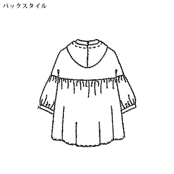 フード付ゆったりZIPブルゾン