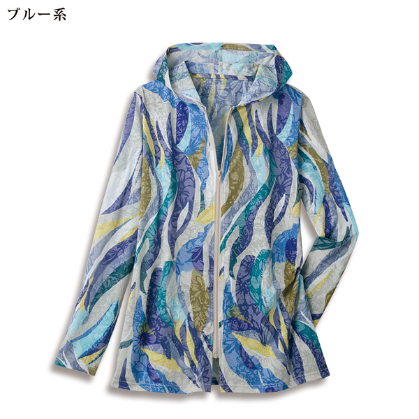 プリントZIPブルゾン