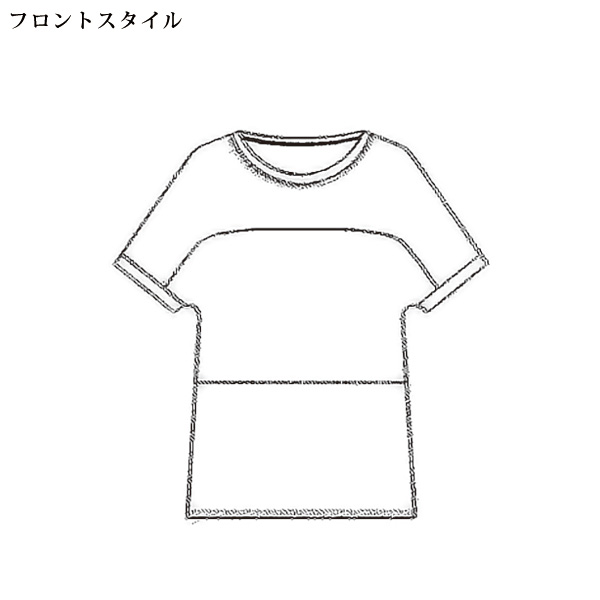 ラインストーン使いぬいぐるみプリントＴシャツ