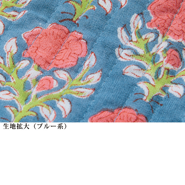 インド綿保冷巾着バッグ