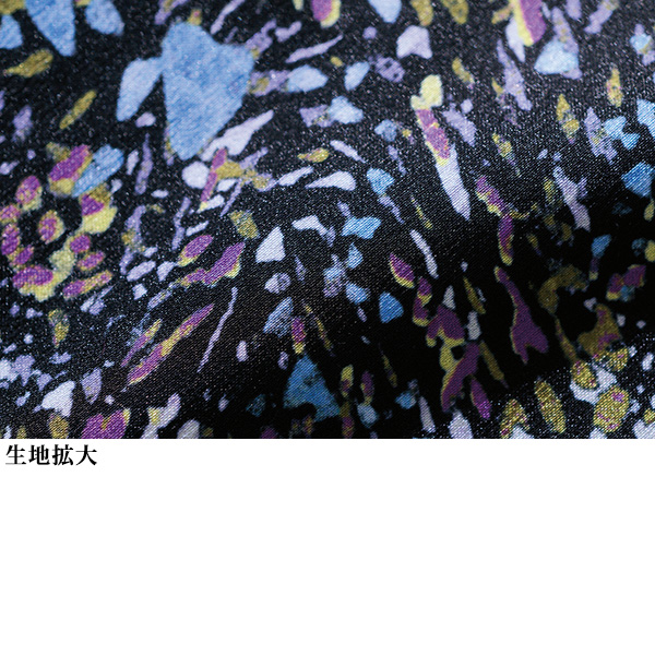 プリントフレアワンピース