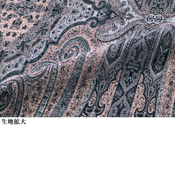 ボウタイ風デザインパネル柄ワンピース