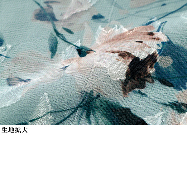 花柄プリントアンサンブル