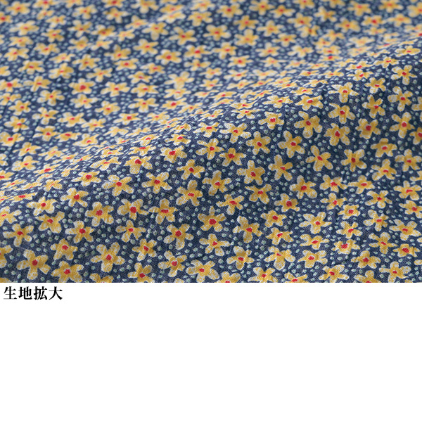 リバティプリントブラウス