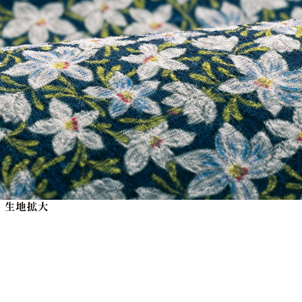 小花プリントロングプルオーバー