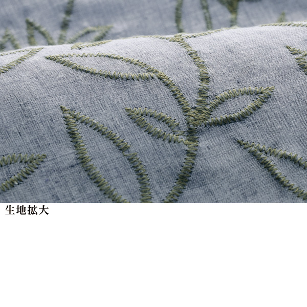 綿100％総刺しゅうゆったりブラウス