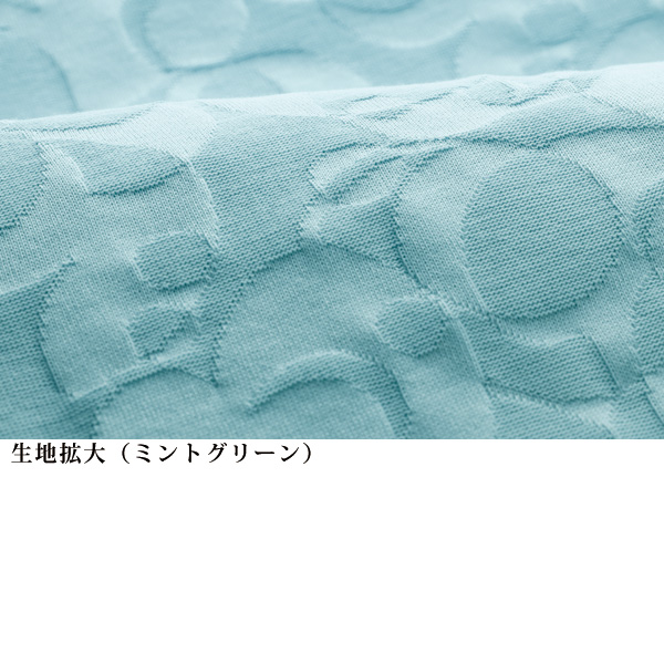 綿100％リンクスジャカードプルオーバー