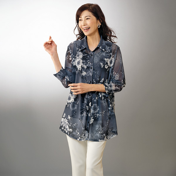 パワーネットロングシャツ