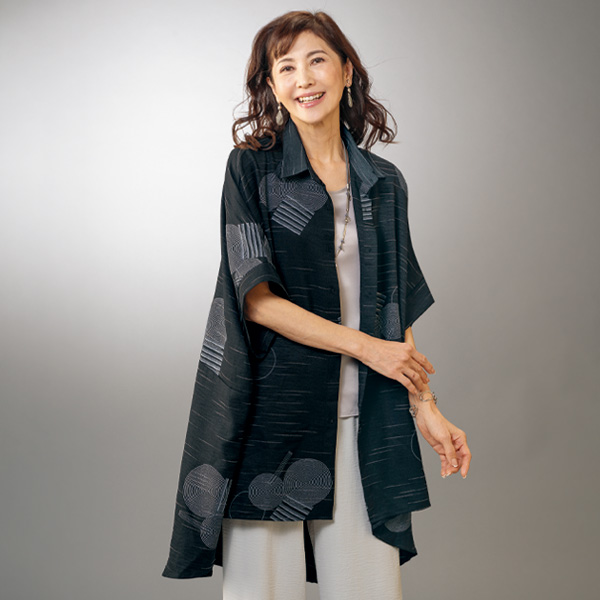 スーパービッグ前開きロングシャツ