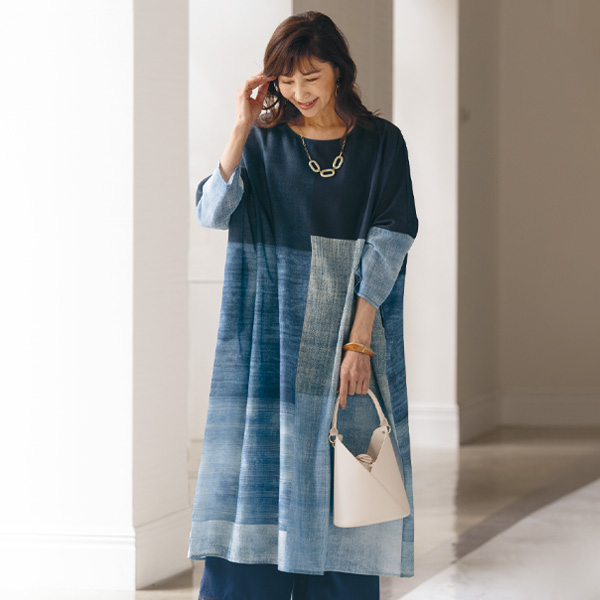 プリントスーパービッグワンピース