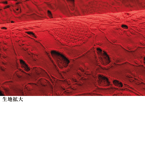 総刺しゅうブラウス