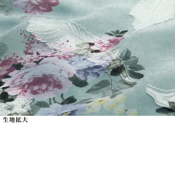 華やぎオーガンジー切替えチュニック