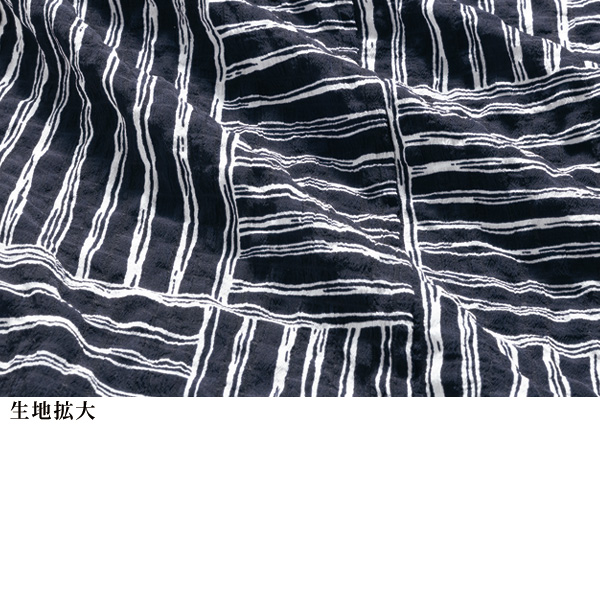 サッカーストライプコクーンチュニック