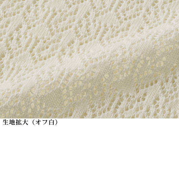 エアスルー リーフジャカードニットポロシャツ