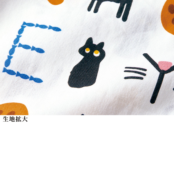 総柄プリントシャツ