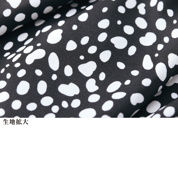 総柄プリントギャザースカート