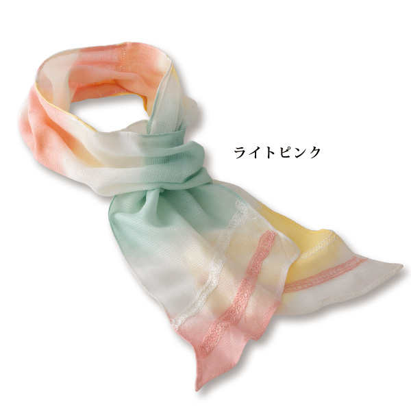 接触冷感ストール2色組