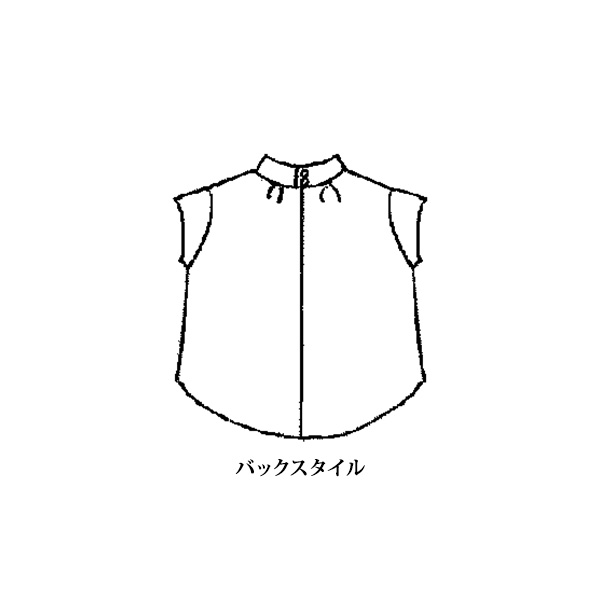 リバティプリントオーバーブラウス