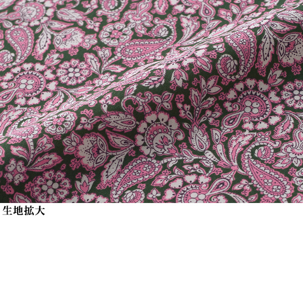 リバティプリントオーバーブラウス