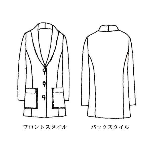 カットジャカードジャケット 大きいサイズ M LL 4L