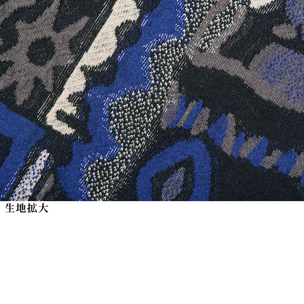 ジャカードカットソーチュニック 大きいサイズ M LL 3L 4L
