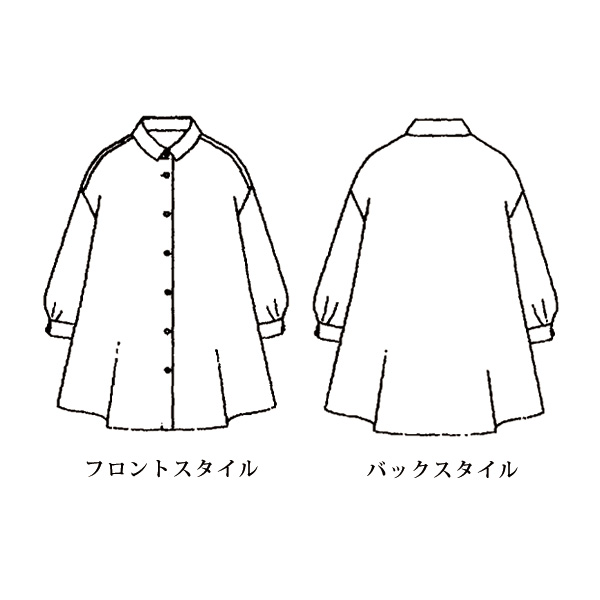リフラックス オーバーブラウス 大きいサイズ M LL 4L