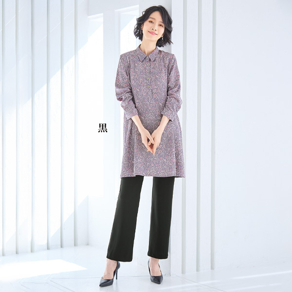 「ゼログ」エレガンスストレッチパンツ 大きいサイズ M L LL 3L 4L 5L