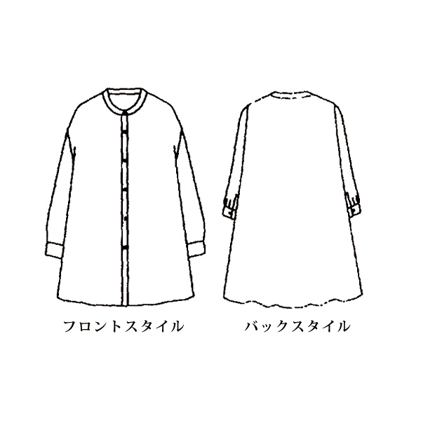 刺しゅうブラウスジャケット 大きいサイズ M LL 4L