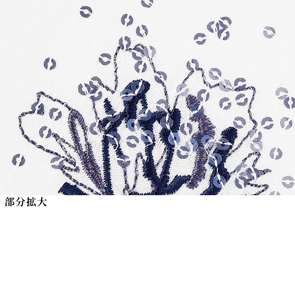 スパンコール付Tシャツ 大きいサイズ M LL 4L