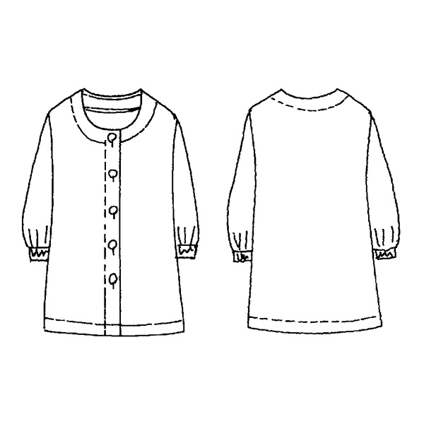 チェック柄シアーブラウスジャケット 大きいサイズ M LL 4L