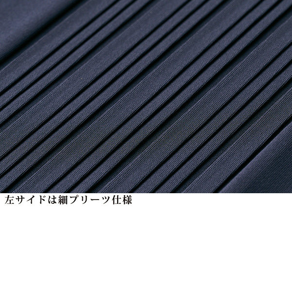 サイドプリーツワイドパンツ