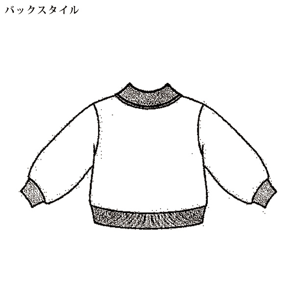 杢調ジャカードカットソー異素材使いプルオーバー