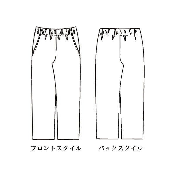 ツイード調ゆったりパンツ