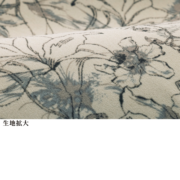 花柄プリント軽量ブルゾン