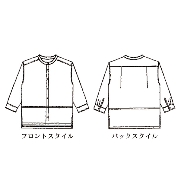 バンドカラーライトジャケット