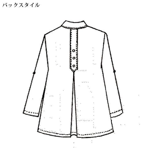 デザインブラウスジャケット