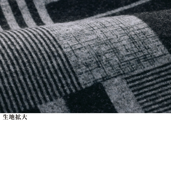 ブロック柄プリントプルオーバー
