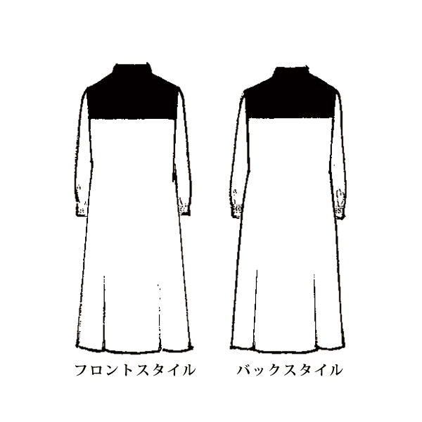 レース切替えワンピース
