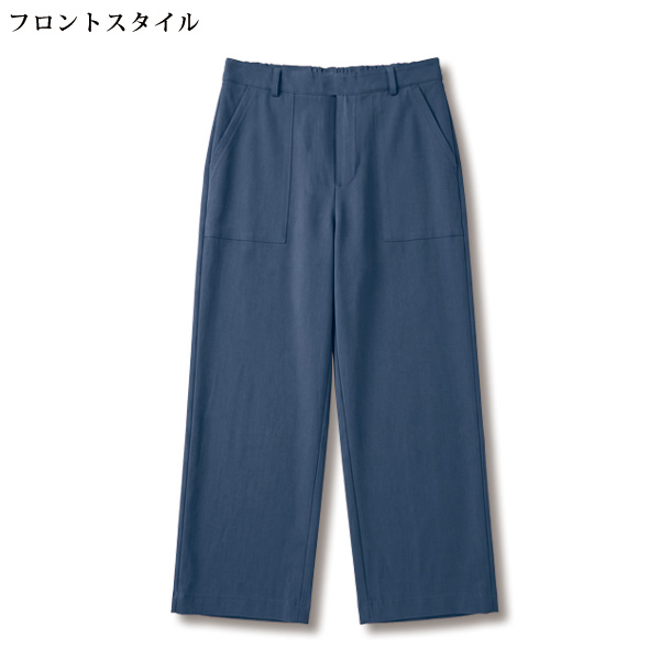 シルキータッチセミワイドパンツ