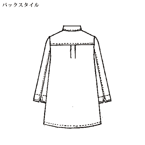 襟付デザインワッシャージャケット