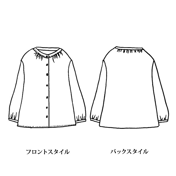 麻混ブラウスジャケット 大きいサイズ M LL 4L