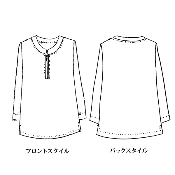 プリントチュニック 大きいサイズ 3L