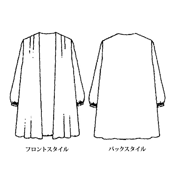異素材アンサンブル 大きいサイズ M LL 4L