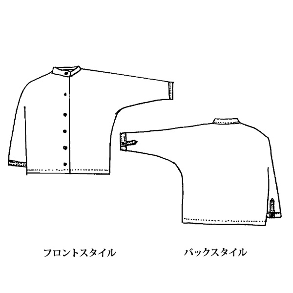 ドビー織ジャケット 大きいサイズ M LL 4L
