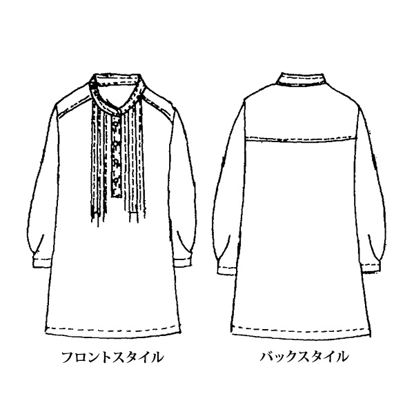 ピンタックブラウス 大きいサイズ M LL 4L