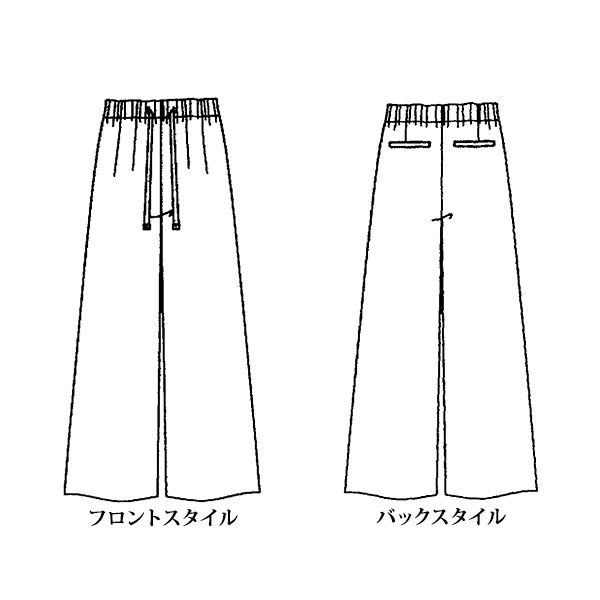 レーヨン混イージーパンツ 大きいサイズ M LL 3L