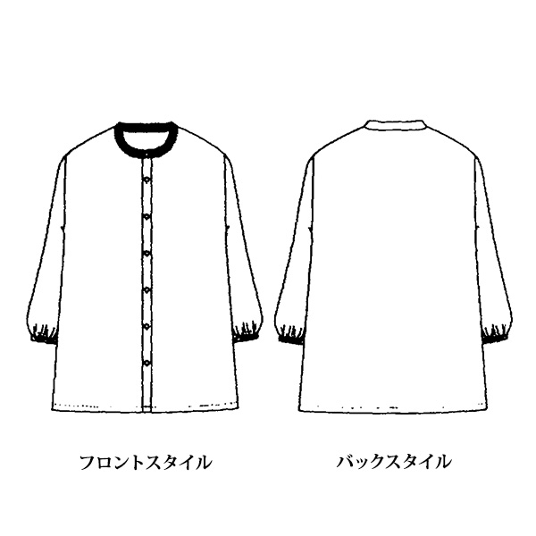 配色ブラウス 大きいサイズ M LL 4L